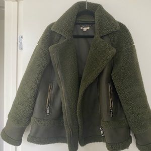 Whistles Green Jacket Size Medium